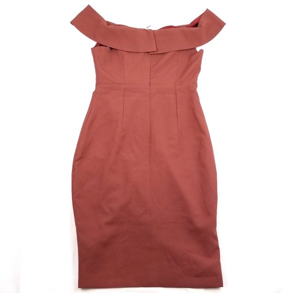 ONE ONE SIX Off Shoulder Sweetheart Sheath Dress S - Picture 11 of 13